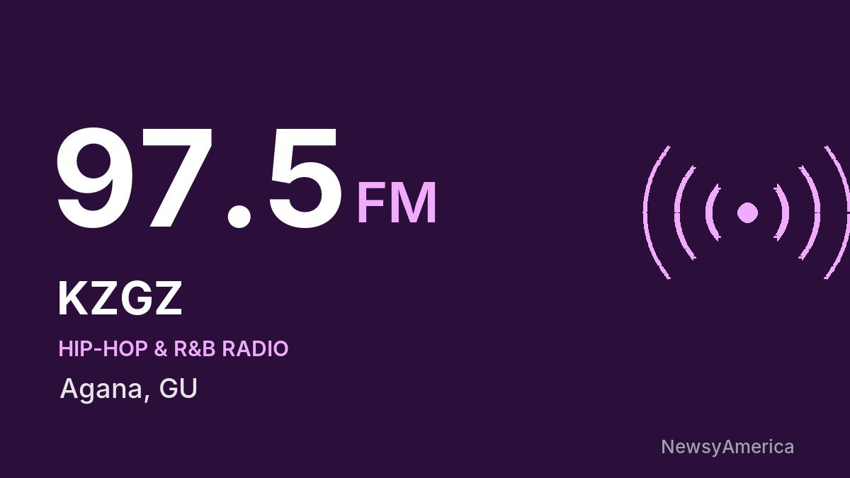 KZGZ 97.5 FM – Agana