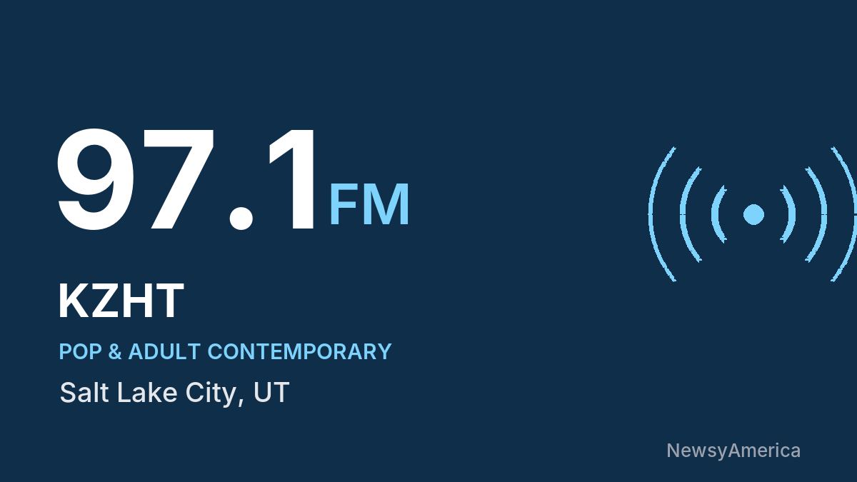 KZHT 97.1 FM – Salt Lake City