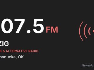 KZIG 107.5 FM, Wapanucka, OK