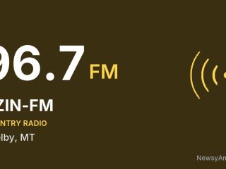 KZIN-FM 96.7 FM, Shelby, MT
