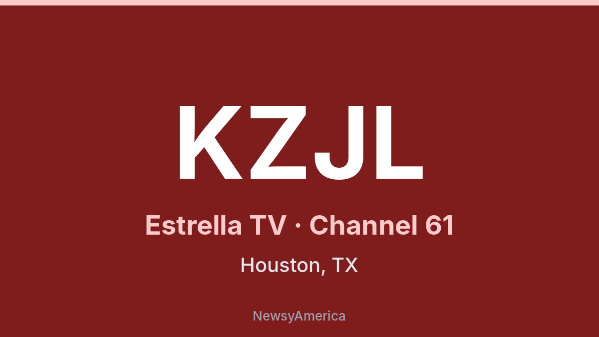 KZJL – Estrella TV 61 Houston