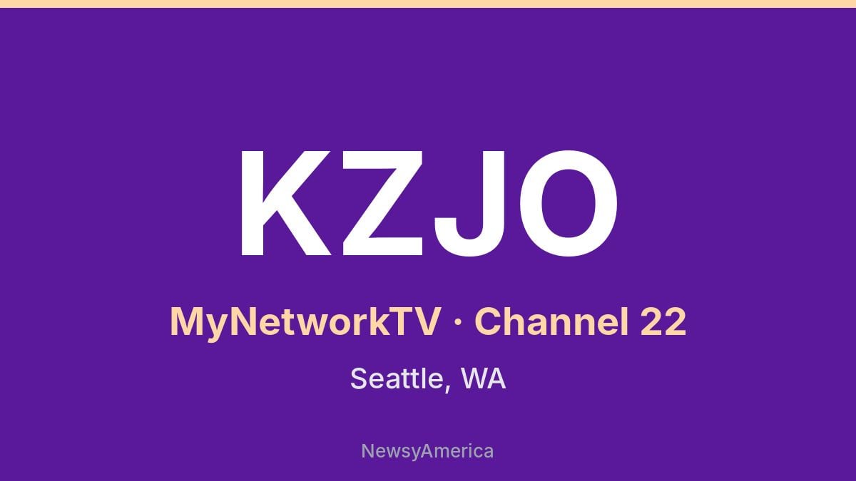 KZJO – MyNetworkTV 22 Seattle