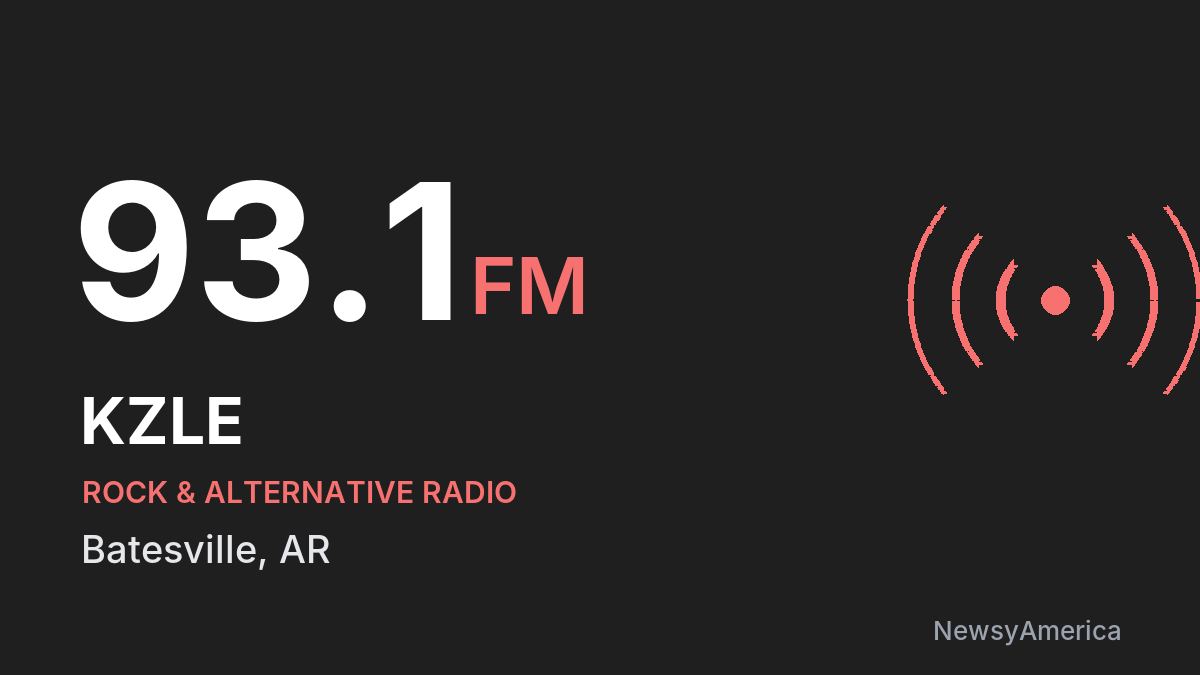 KZLE 93.1 FM – Batesville