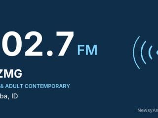 KZMG 102.7 FM, Melba, ID