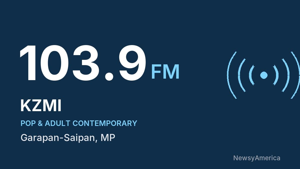 KZMI 103.9 FM – Garapan-Saipan