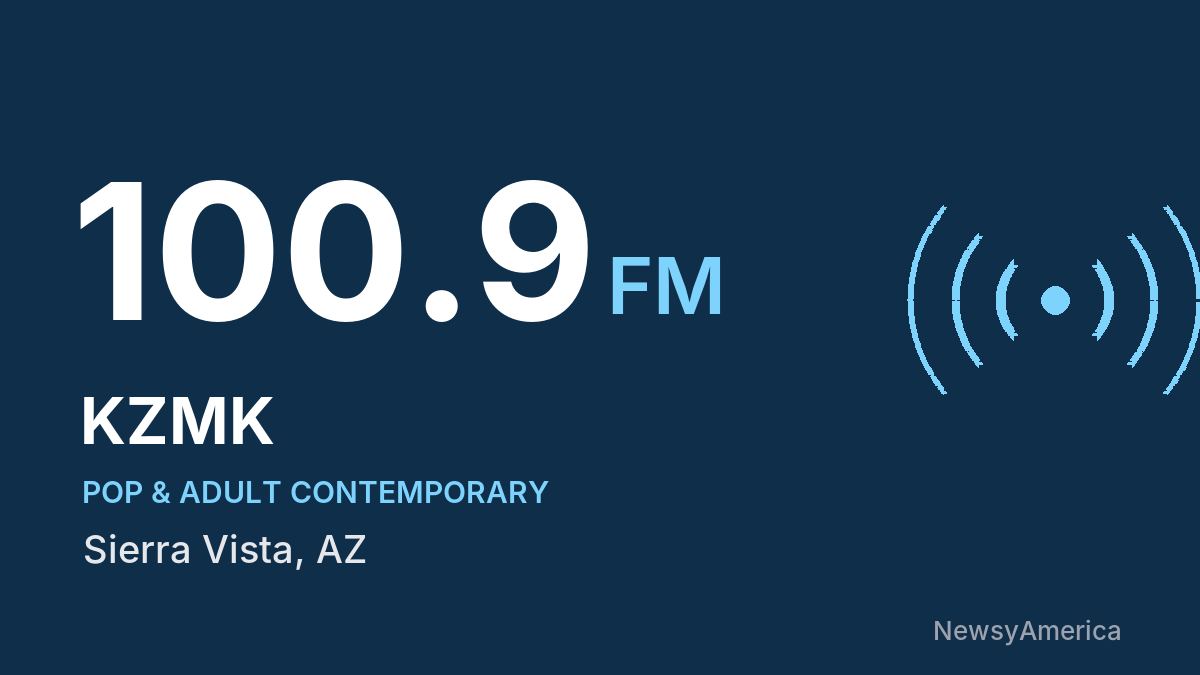 KZMK 100.9 FM – Sierra Vista