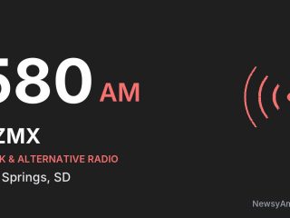 KZMX 580 AM, Hot Springs, SD