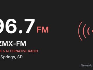 KZMX-FM 96.7 FM, Hot Springs, SD