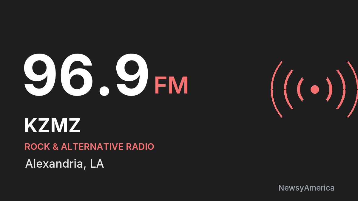 KZMZ 96.9 FM – Alexandria