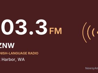 KZNW 103.3 FM, Oak Harbor, WA