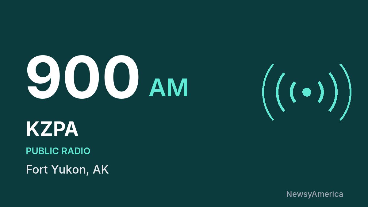 KZPA 900 AM – Fort Yukon