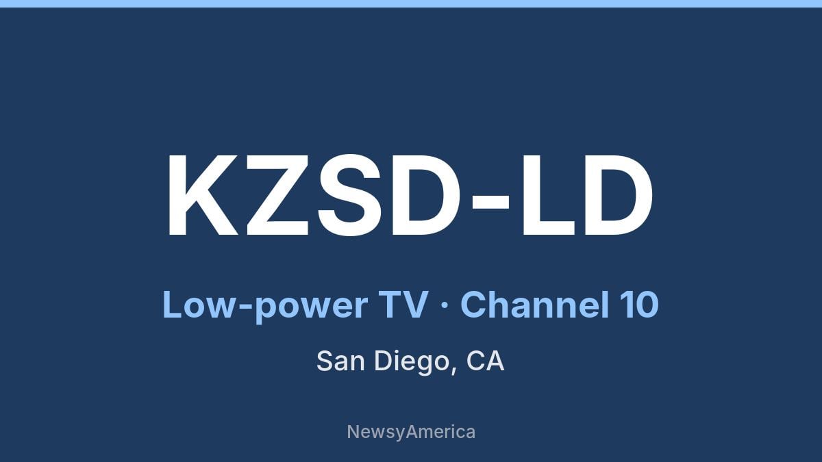 KZSD-LD – Channel 10 San Diego