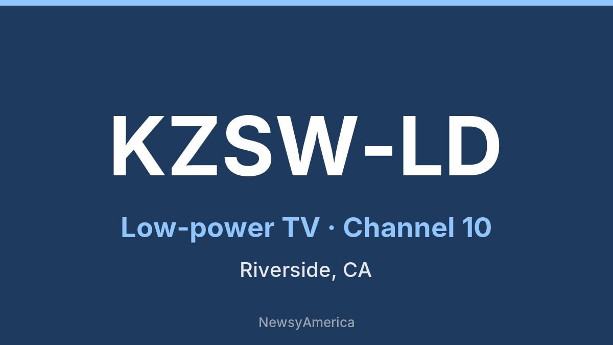 KZSW-LD – Channel 10 Los Angeles