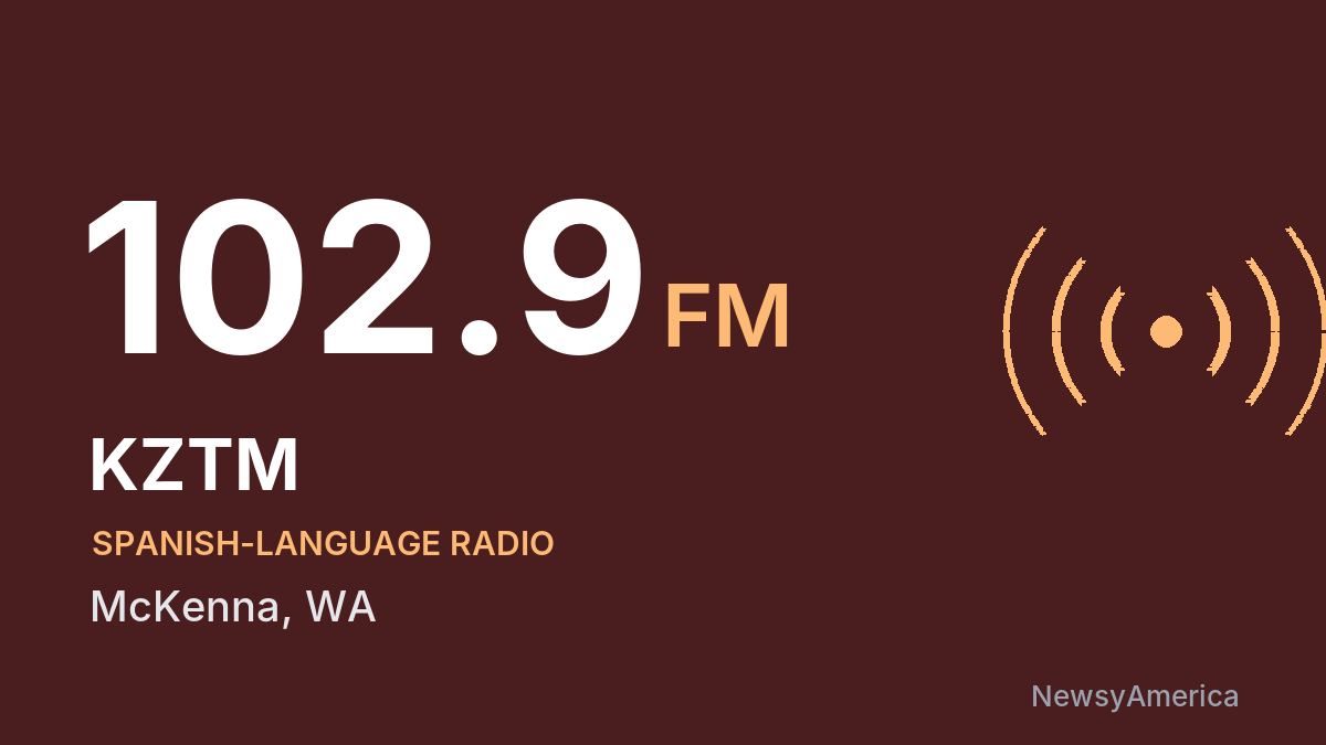KZTM 102.9 FM – McKenna