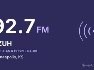 KZUH 92.7 FM, Minneapolis, KS