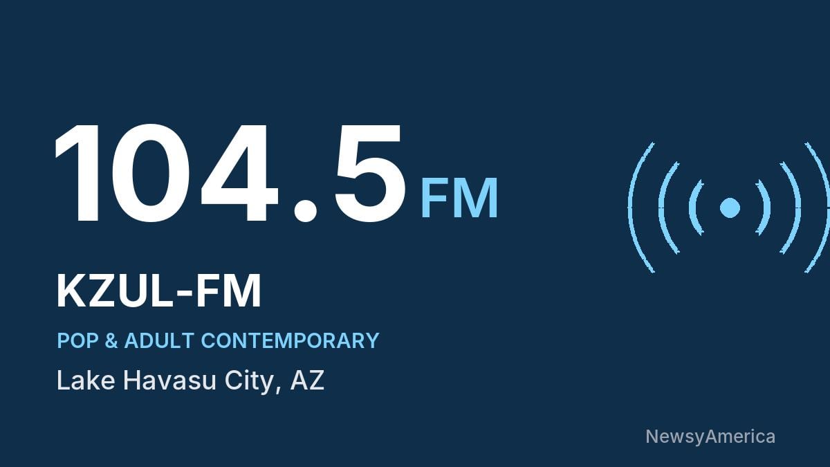 KZUL-FM 104.5 FM – Lake Havasu City