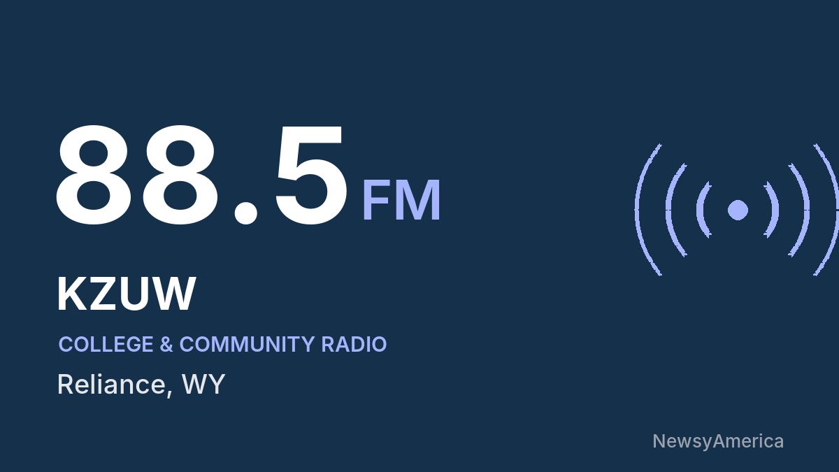 KZUW 88.5 FM – Reliance