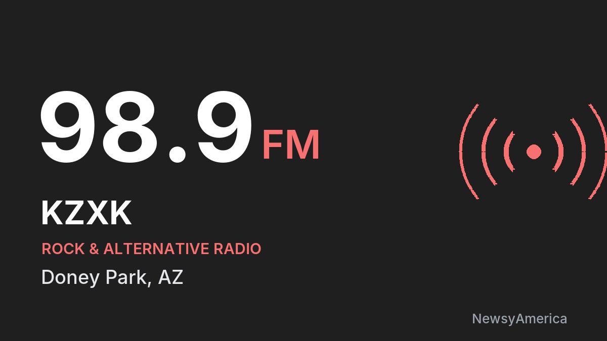 KZXK 98.9 FM – Doney Park