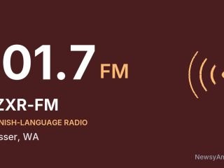 KZXR-FM 101.7 FM, Prosser, WA