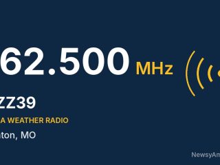 KZZ39 NOAA Weather Radio 162.500 MHz, Clinton, MO