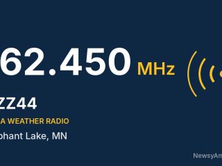 KZZ44 NOAA Weather Radio 162.450 MHz, Elephant Lake, MN