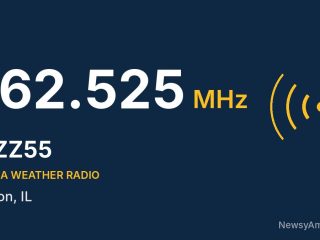 KZZ55 NOAA Weather Radio 162.525 MHz, Dixon, IL