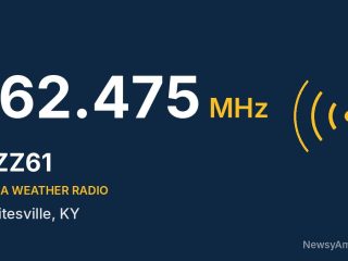 KZZ61 NOAA Weather Radio 162.475 MHz, Whitesville, KY