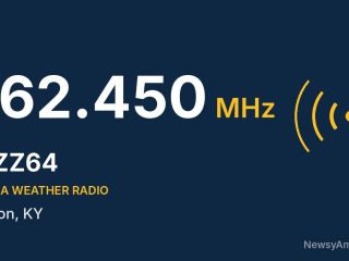 KZZ64 NOAA Weather Radio 162.450 MHz, Ekron, KY