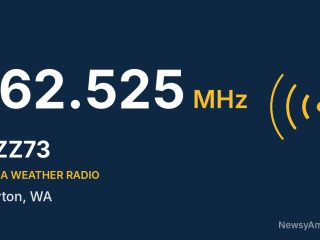 KZZ73 NOAA Weather Radio 162.525 MHz, Dayton, WA