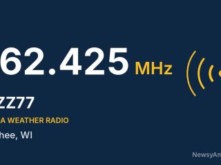 KZZ77 NOAA Weather Radio 162.425 MHz, Withee, WI