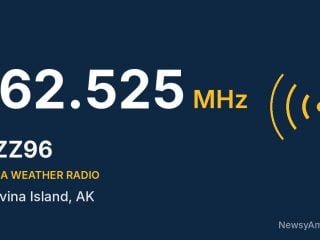 KZZ96 NOAA Weather Radio 162.525 MHz, Gravina Island, AK