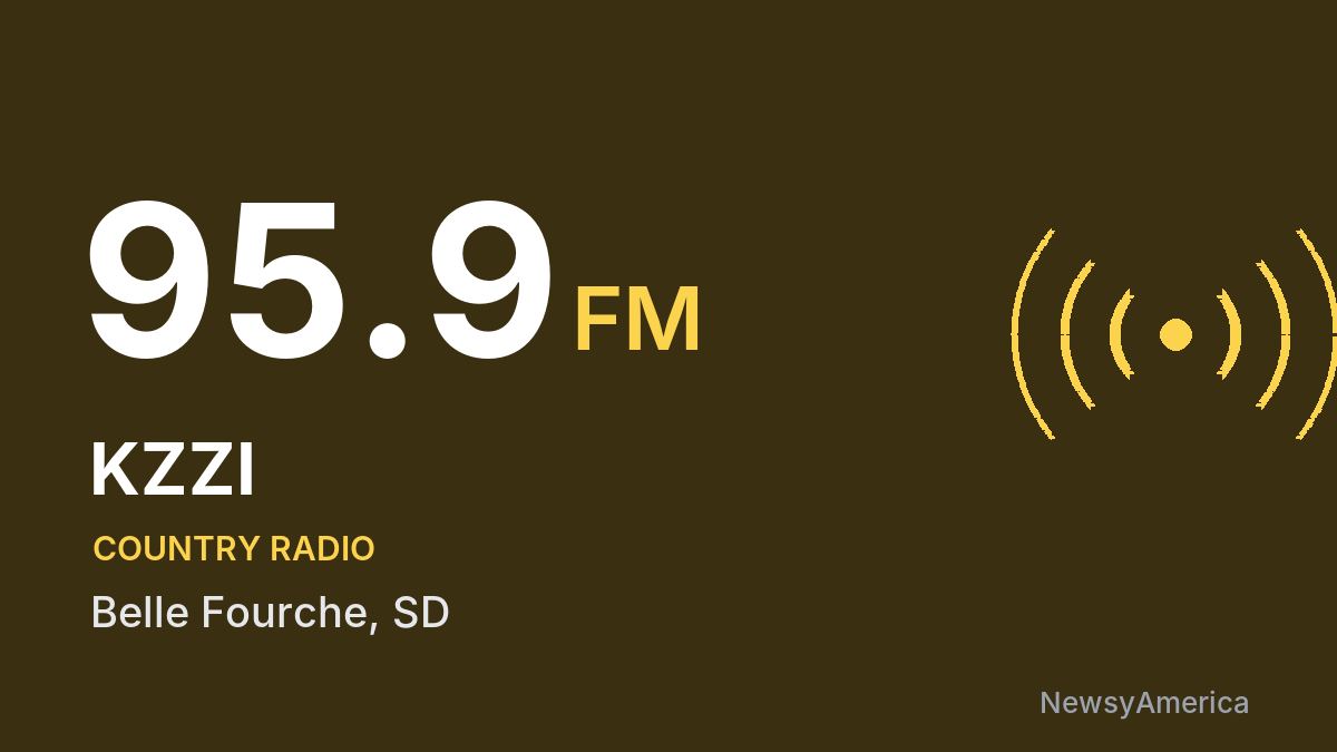 KZZI 95.9 FM – Belle Fourche