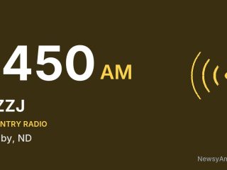 KZZJ 1450 AM, Rugby, ND
