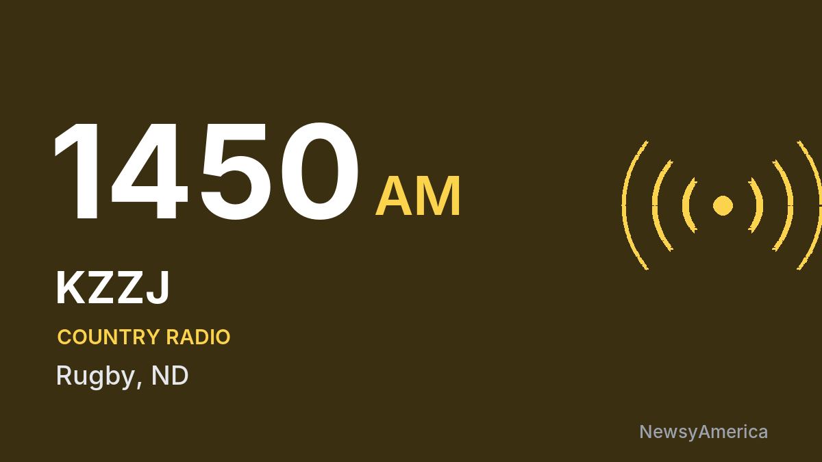 KZZJ 1450 AM – Rugby