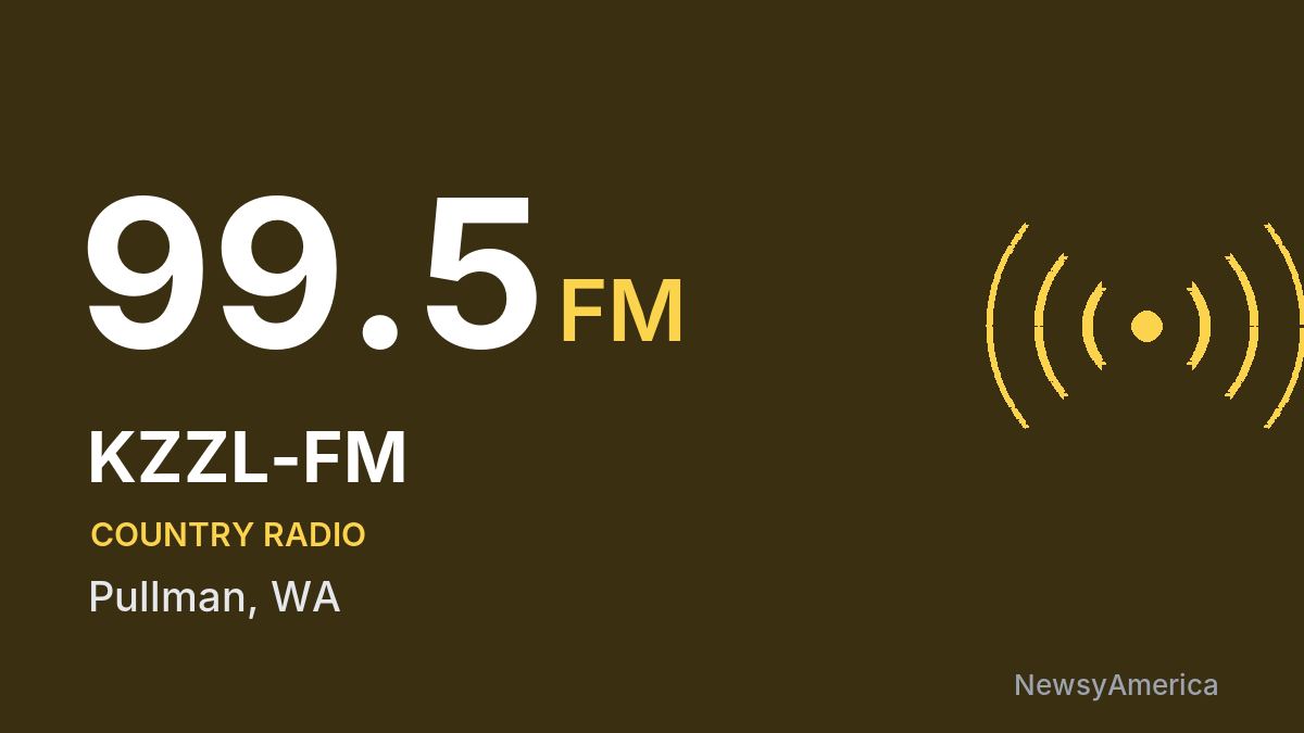 KZZL-FM 99.5 FM – Pullman