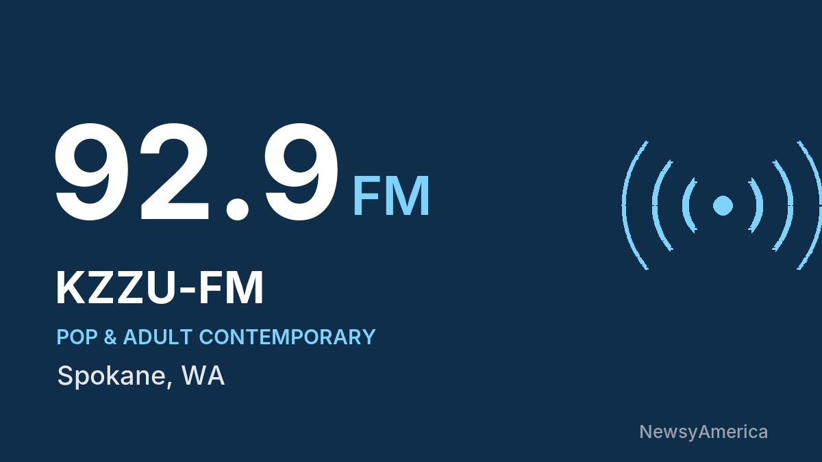 KZZU-FM 92.9 FM – Spokane
