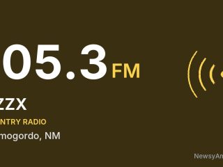 KZZX 105.3 FM, Alamogordo, NM