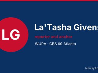 La’Tasha Givens, reporter and anchor, WUPA
