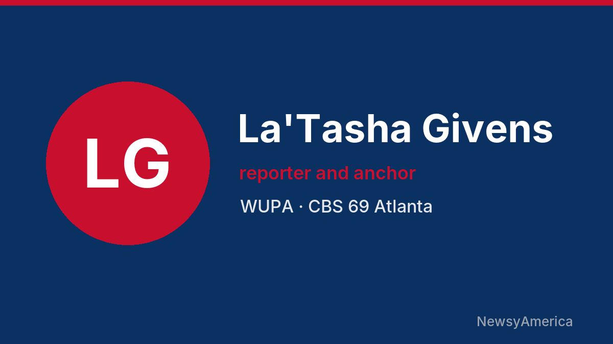 La’Tasha Givens – WUPA, Atlanta