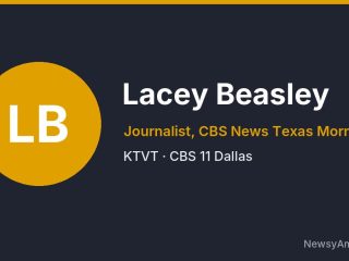 Lacey Beasley, Journalist, CBS News Texas Mornings, KTVT