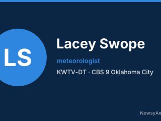 Lacey Swope, meteorologist, KWTV-DT