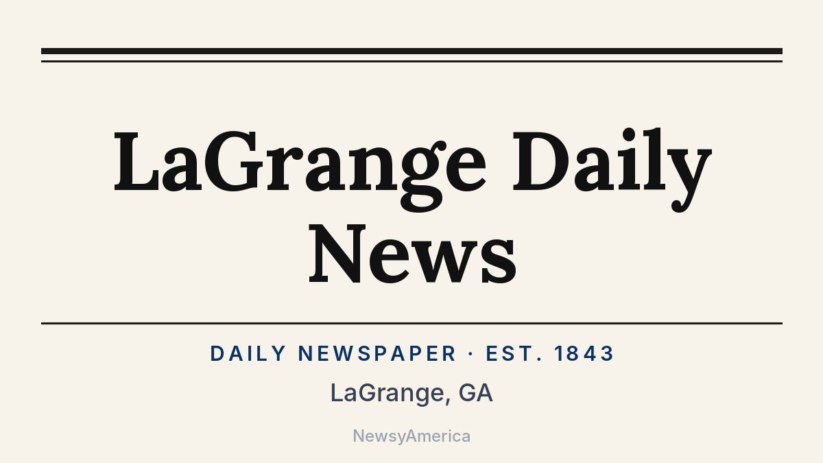 LaGrange Daily News – Georgia