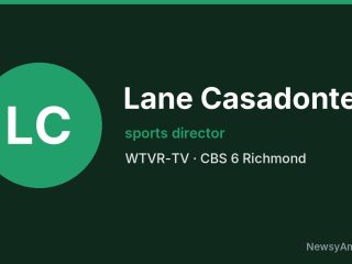 Lane Casadonte, sports director, WTVR-TV