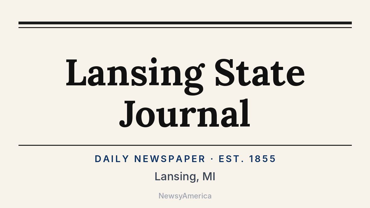 Lansing State Journal – Michigan