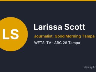 Larissa Scott, Journalist, Good Morning Tampa Bay, WFTS-TV