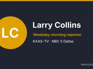 Larry Collins, Weekday morning reporter, KXAS-TV