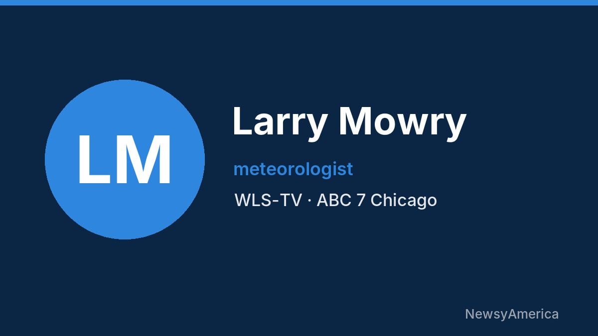 Larry Mowry – WLS-TV, Chicago