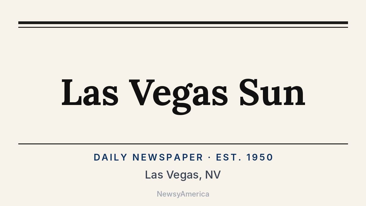 Las Vegas Sun – Nevada