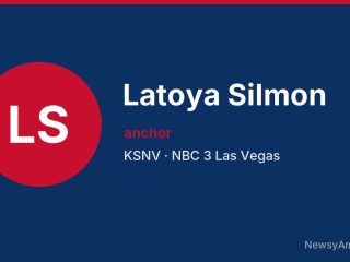 Latoya Silmon, anchor, KSNV