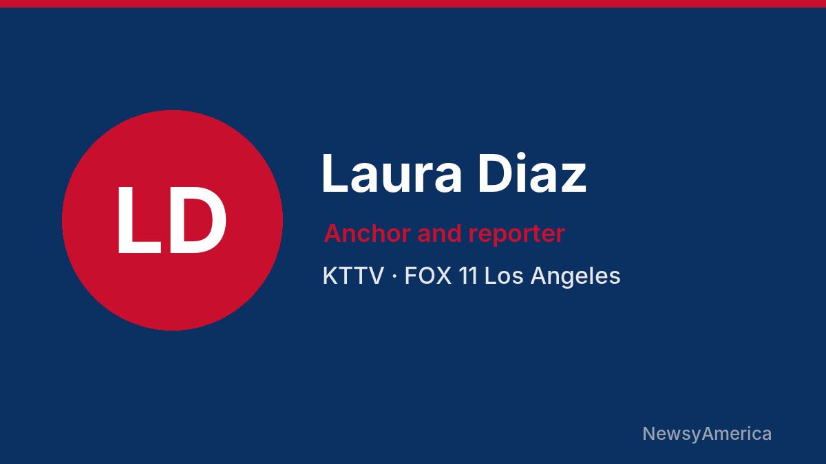 Laura Diaz – KTTV, Los Angeles